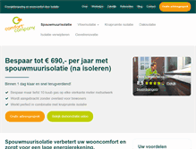 Tablet Screenshot of comfort-company.nl